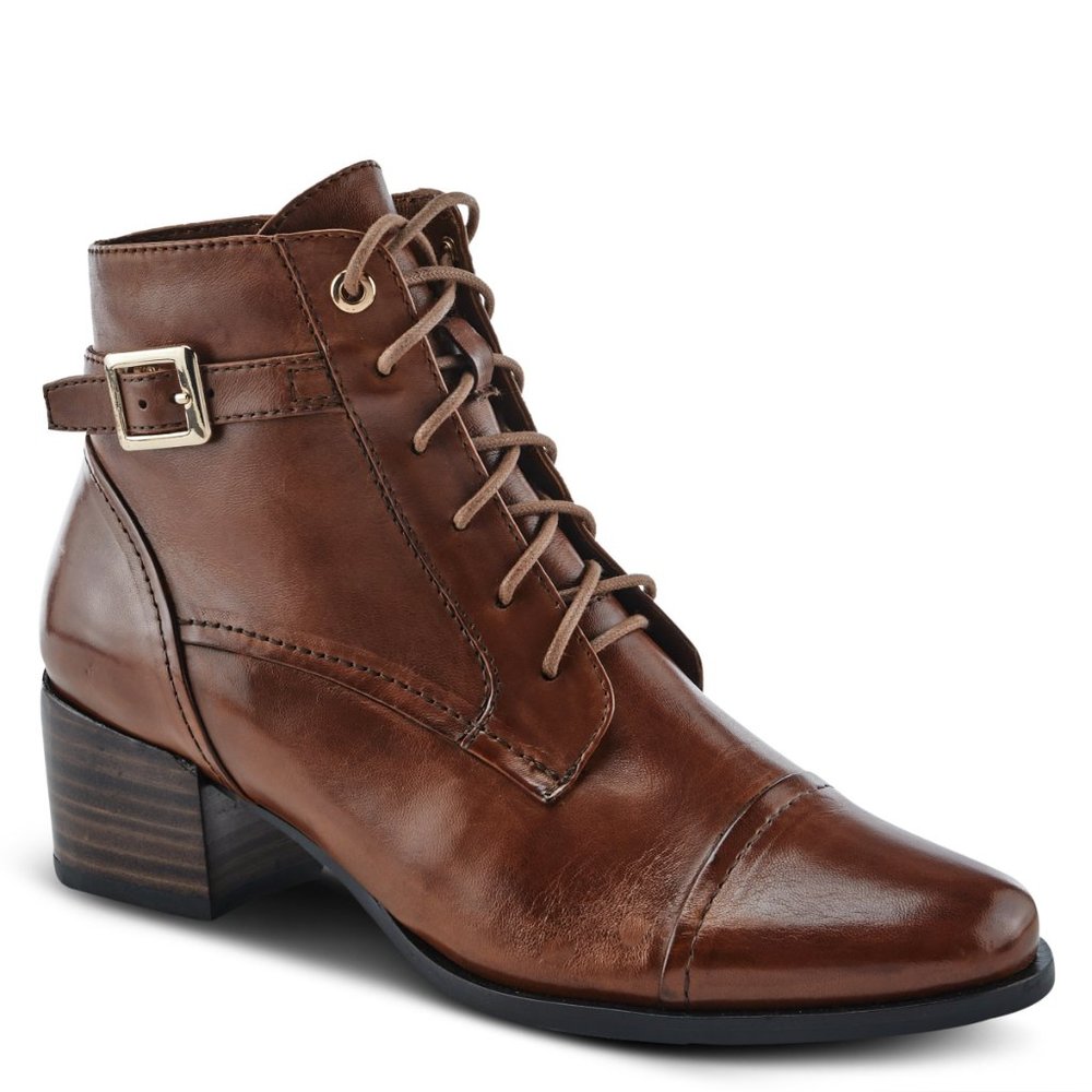 SPRING STEP BUCKLEUP BOOT Cognac